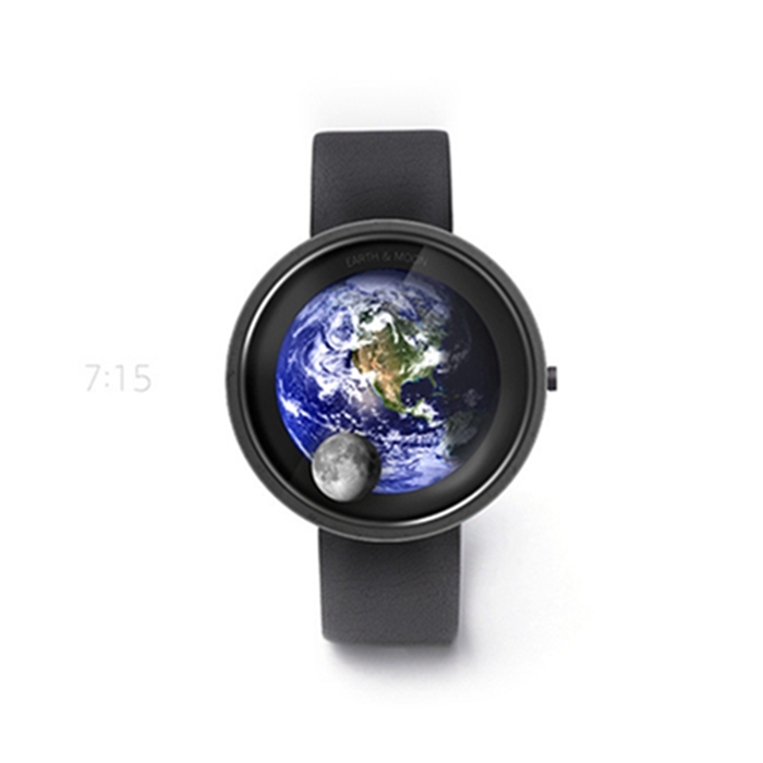 绝美腕表——地球与月亮概念手表 找寻时间的艺术--置顶表情